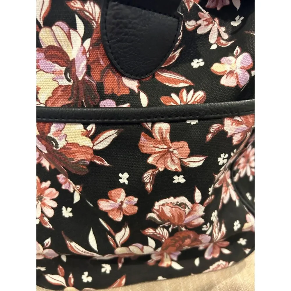 Madden Girl Floral Tote/Duffel Bag - Picture 9 of 9